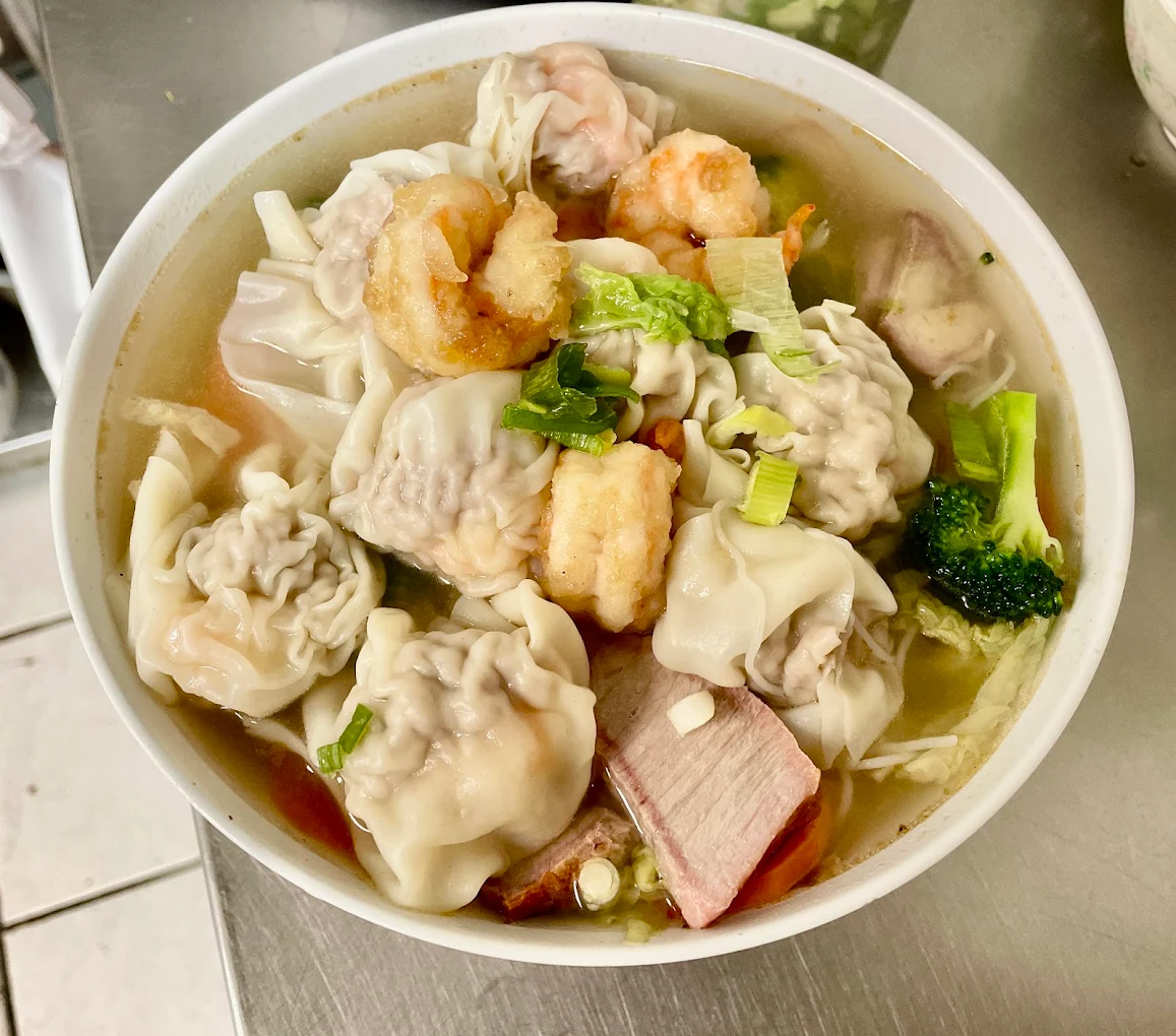 Won ton soup at Fortune Cooking in St. James, Winnipeg